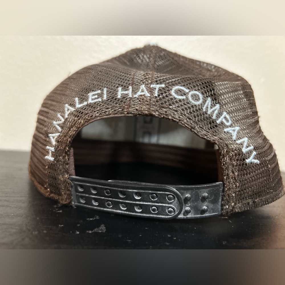 Dorfman Pacific Co. Hawaii Hat brown& light blue/green flat bill snap back - Picture 4 of 9